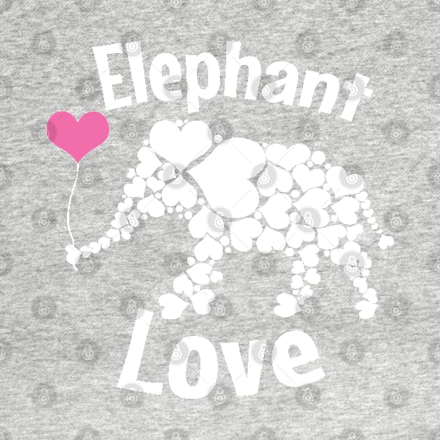 Cute Elephant Gift Design Elephants Wildlife Kids Adult Tee by Linco